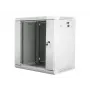 Sieninis tinklo stovas LANBERG WF01-6412-10S, 12U, 19 colių, 600×450×640 mm, IP20, 60 kg