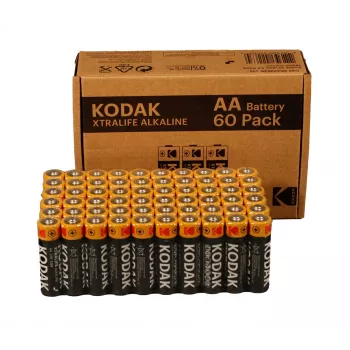 Kodak XTRALIFE šarminė AA baterija (60 vnt.)
