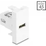 USB 2.0 tipo-A į tipo-A adapteris, DELOCK 90908, ekranuotas