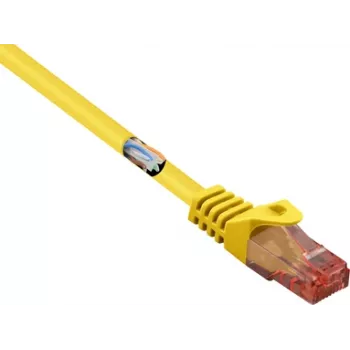 Renkforce RF-5370038 Ethernet Patch Cable geltonas