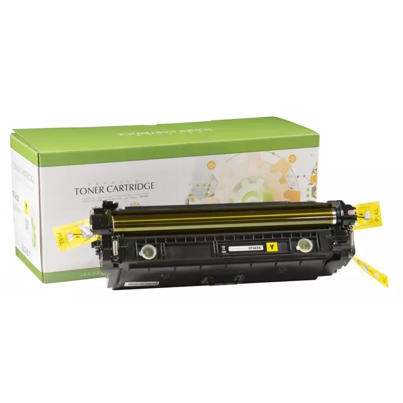 Suderinamas antistatinis Hewlett-Packard 508X CF362X/CRG040H geltonas, 9500 psl.