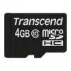 „Transcend“ 4 GB MicroSDHC „Class 10“ atminties kortelė TS4GUSDC10