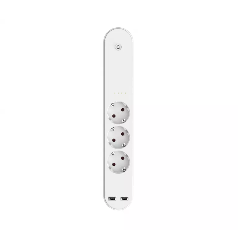Išmanusis ilgintuvas Denver SHP-310U 3 AC lizdai F tipas 3680 W
