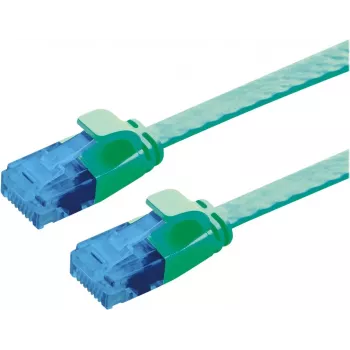 VALUE Patch Cable Cat.6A (Class EA) UTP, ypač plokščias, žalias, 2 m (21.99.2042)