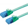 VALUE Patch Cable Cat.6A (Class EA) UTP, ypač plokščias, žalias, 2 m (21.99.2042)