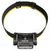 Nitecore HC60 UHE prikabinamas žibintuvėlis su galvos juosta, 4000 mAh baterija, 6 LED, vandeniui atsparus, smūgiams atsparus, juodai geltonas