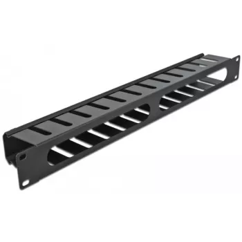 Kabelių valdymo panelė DeLOCK 19 colių 66550 juoda 1U