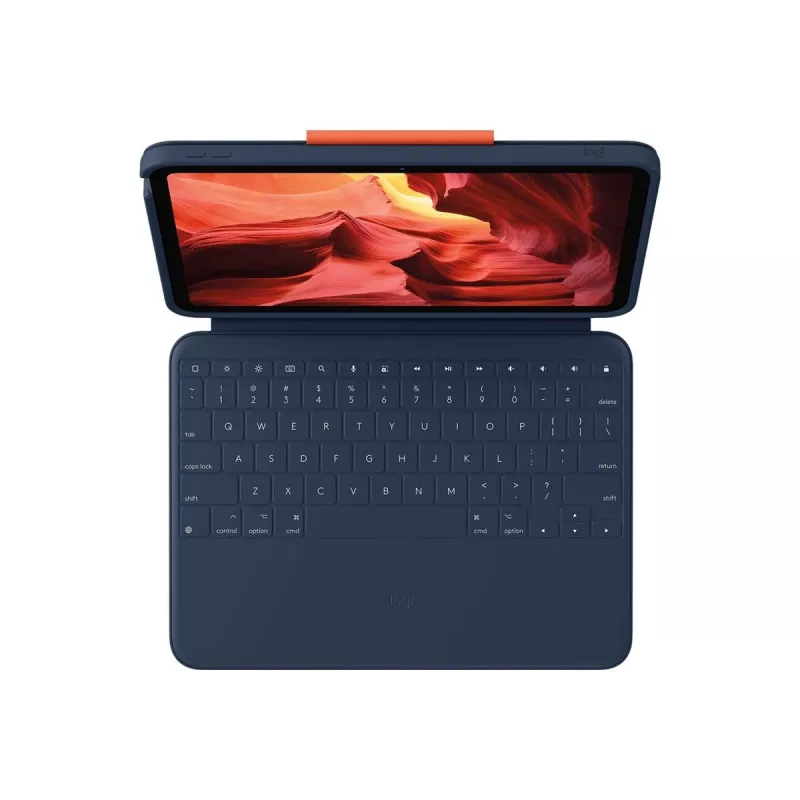 Logitech Rugged Combo 4 – tvirtas dėklas su klaviatūra iPad