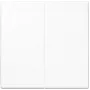 JUNG LS102WW - Kunststoff - Schraubenlos - 1 Stück(e)