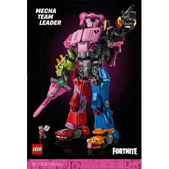 LEGO statybinis rinkinys Team Leader Mechs 77078 — Fortnite, 2503 detalės, 1 minifigūrėlė, 450 mm mecho aukštis