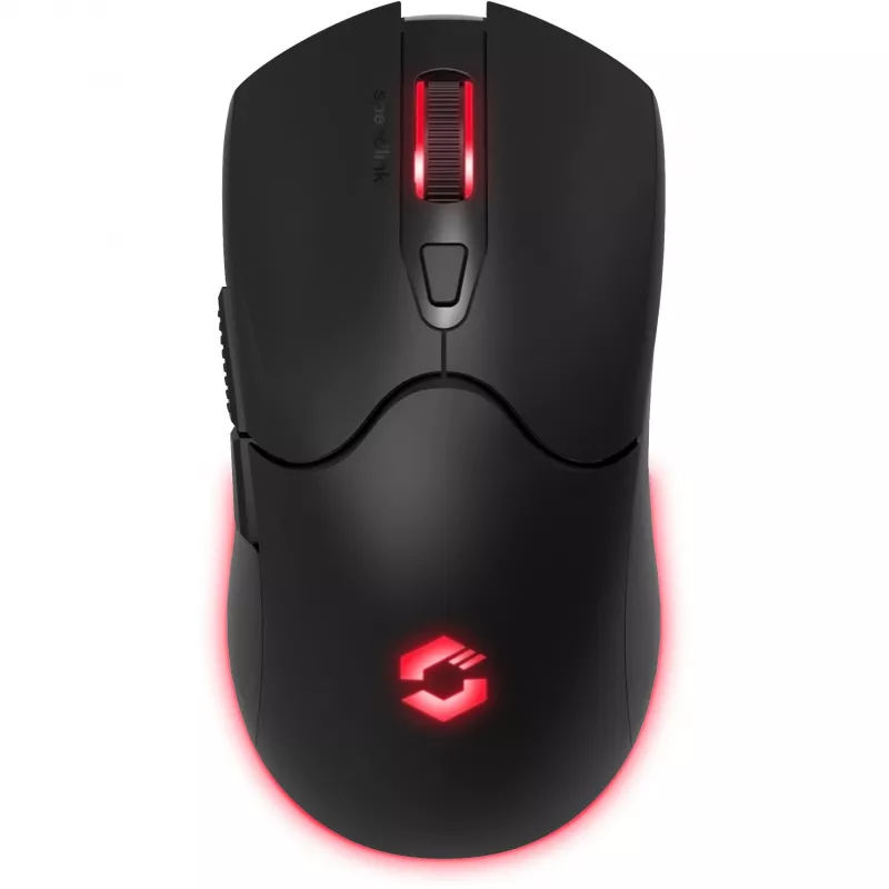 Belaidė žaidimų pelė SPEEDLINK VELOX SL-680102-BK, įkraunama, 4800 DPI, juoda