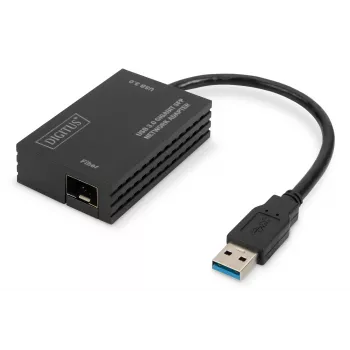 SFP tinklo adapteris Digitus DN-3026 USB 3.0 Gigabit