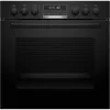 Bosch HEG578BB4 + NIF645CB5E komplektas – indukcinė kaitlentė ir elektrinė orkaitė