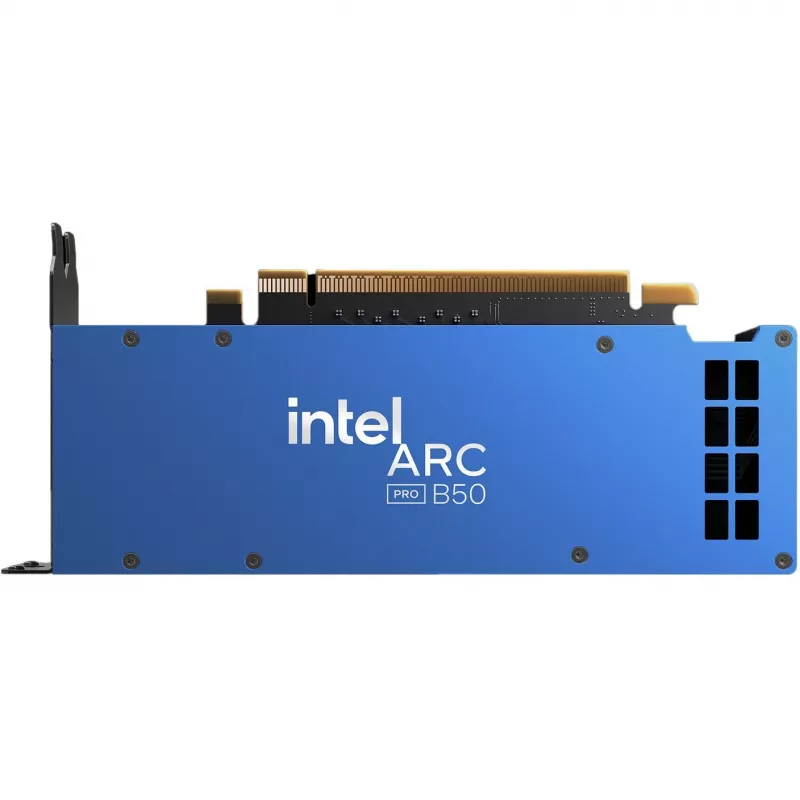 Vaizdo plokštė INTEL Arc Pro B50 – 16 GB GDDR6, 128 bitų, PCIe 5.0, aktyvus aušinimas