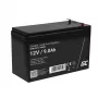 UPS baterija Green Cell AGM06 — 12 V 9 Ah sandarus švino rūgšties (VRLA) 95 × 151 × 65 mm, 2,3 kg