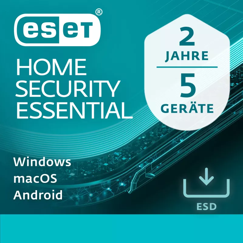 ESET Home Security Essential - 5 vartotojai, 2 metai - ESD parsisiuntimas