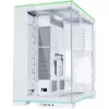 Lian Li O11D EVO RGB + TRYX PANORAMA SE ARGB pilnas skysčio aušinimo komplektas - baltas, 360 mm