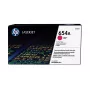 HP 654A Original LaserJet tonerio kasetė, rausvai raudona (magenta)