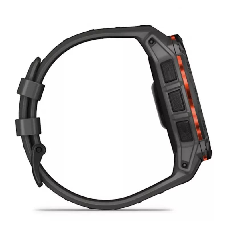 Garmin Instinct 3 Solar GPS išmanusis laikrodis 1,3 colio MIP 176x176 jutiklinis ekranas juodas