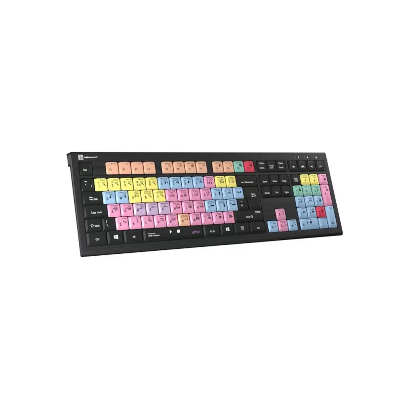 Logickeyboard Avid Pro Tools Astra 2 UK PC klaviatūra