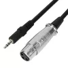 Mikrofonas MEDIA-TECH MT397S – laidinis, XLR jungtis, 20–20000 Hz, 150 Ω, -32 dB, 2,4 m laidas, stalinis stovas, juodas
