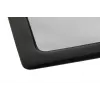 DEMCiflex dulkių filtras 140mm, kvadratinis - juodas/juodas