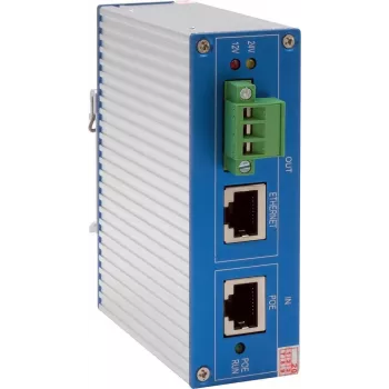 Exsys EX-60321 Ethernet PoE++ skirstytuvas, 10/100/1000 Mbps, išėjimas 24V DC 2A