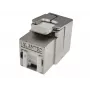 Alantec MB004-1 RJ45 įrankiams nereikalaujantis STP kat.6 PoE+ keystone modulis ALANTEC Plus – patobulintas perdavimo našumas
