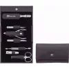 ZWILLING Classic nerūdijančio plieno kelioninis manikiūro rinkinys 97646-008-0, violetinis dėklas, 7 dalių
