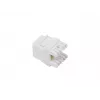 Lanberg KSU5-1000 Kištukinis modulis RJ45 LSA CAT.5E UTP 180° baltas