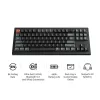 Mechaninė klaviatūra Keychron V3 Ultra 8K – laidinė ir belaidė, QWERTY išdėstymas, RGB LED, juoda