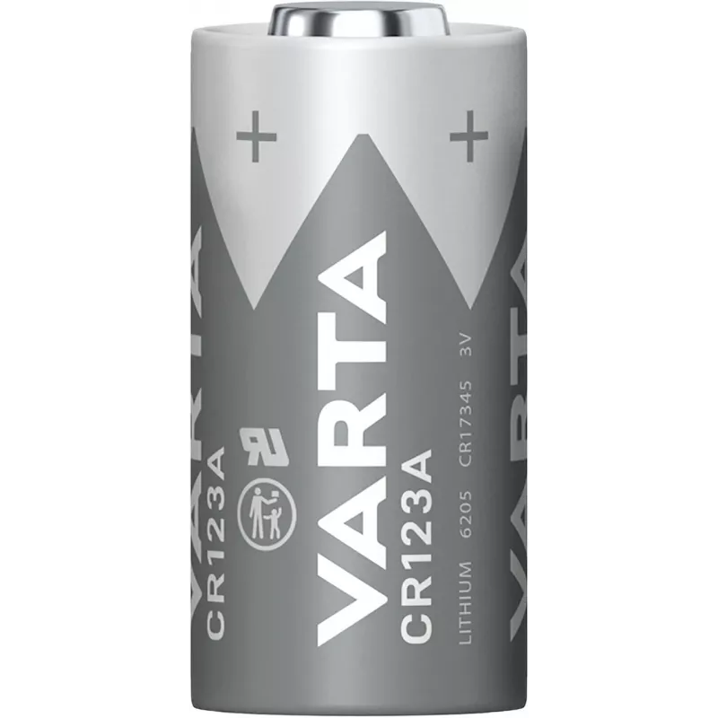 Varta Lithium CR123A 3V 1600mAh baterija fotoaparatams