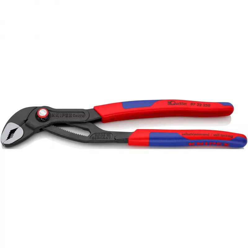 Kombinuotosios replės su greituoju nustatymu Knipex 87 22 250