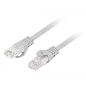 Tinklo kabelis LANBERG PCU6-10CU-0150-S Cat6 U/UTP RJ-45 1,5 m pilkas