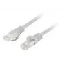 Tinklo kabelis LANBERG PCU6-10CU-0150-S Cat6 U/UTP RJ-45 1,5 m pilkas