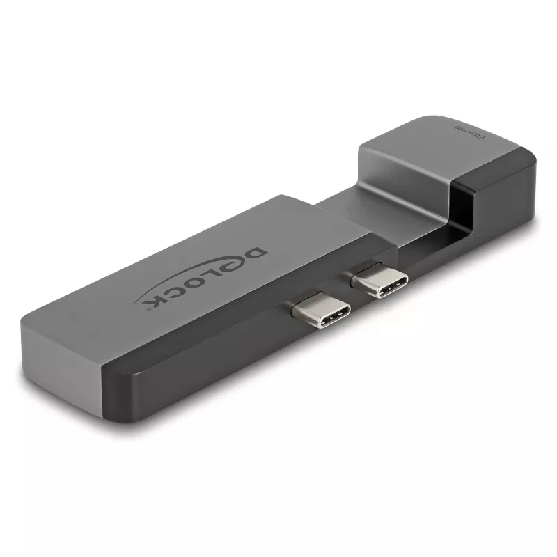 DeLOCK 87757 Thunderbolt 4 stotelė su 5K, 100W PD, 10Gbps LAN ir garsu