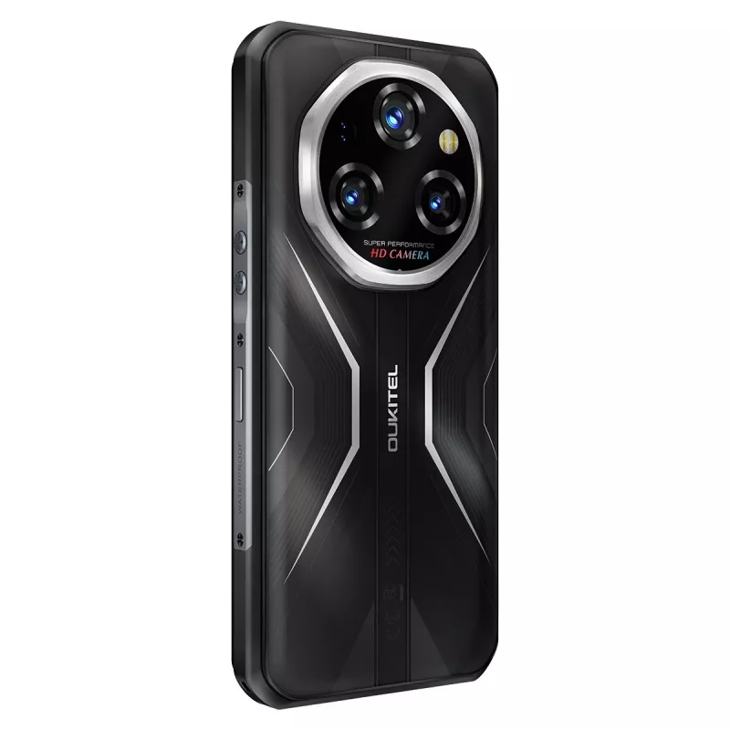 Išmanusis telefonas Oukitel WP55 6,6 colio 12 GB RAM 256 GB juodos spalvos