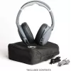 Ausinės Skullcandy Crusher Evo — laidinės ir belaidės, pilkos, 40 h atkūrimas, USB-C, AUX, sulankstomos