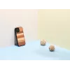 Dėklas iš medžio ir polikarbonato „man and wood“ iPhone 12 Pro Max, juodas smėlis