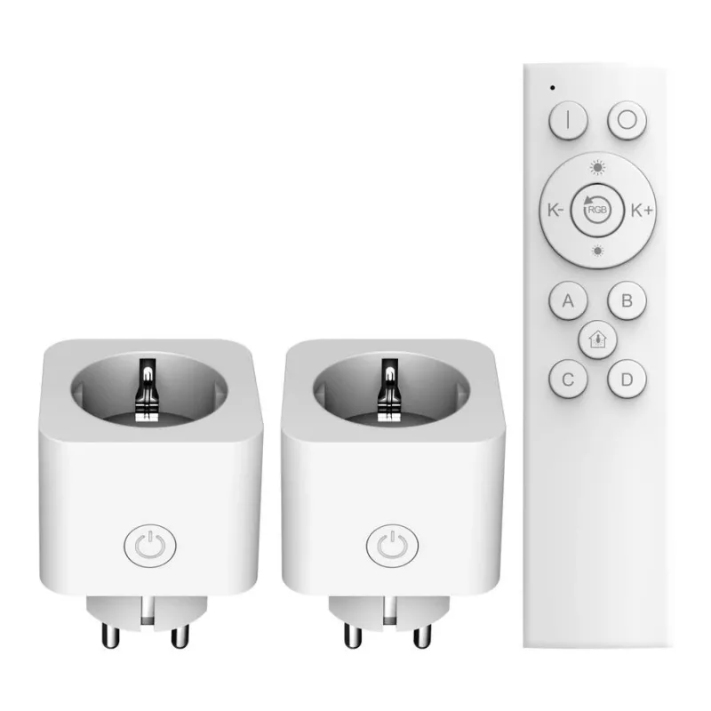 Išmaniųjų kištukinių lizdų rinkinys Wi‑Fi TRUST 71399 — 2,4 GHz, baltas, 0,25 kg