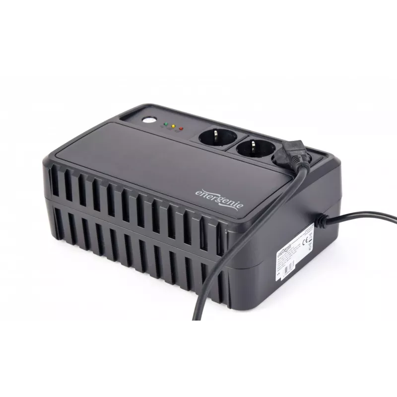 Nepertraukiamo maitinimo šaltinis Gembird EG-UPS-3SDT1000-01, linijinis-interaktyvus, 1 kVA / 600 W, 3 lizdai