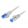 Tinklo kabelis LANBERG Cat6a S/FTP PCF6A-10CC-0300-S RJ-45 3 m Pilka, LSZH, 500 MHz, CCA, Ø6 mm