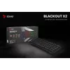 SAVIO BLACKOUT X2 mechaninė klaviatūra OUTEMU Red, Hot Swap