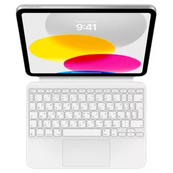 Apple Magic Keyboard Folio MQDP3RS/A belaidė klaviatūra su jutikliniu kilimėliu, QWERTY rusiškas išdėstymas
