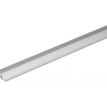 LED juostos kampinis aliuminio profilis EUROLITE 51210875 sidabrinis, 2 m