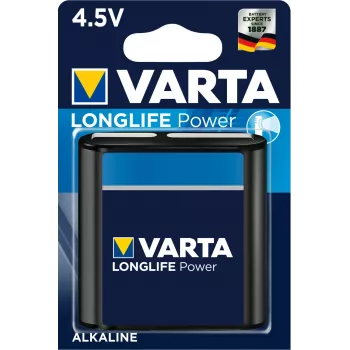 Vienkartinė baterija Varta 4912/1, 4,5 V, šarminė