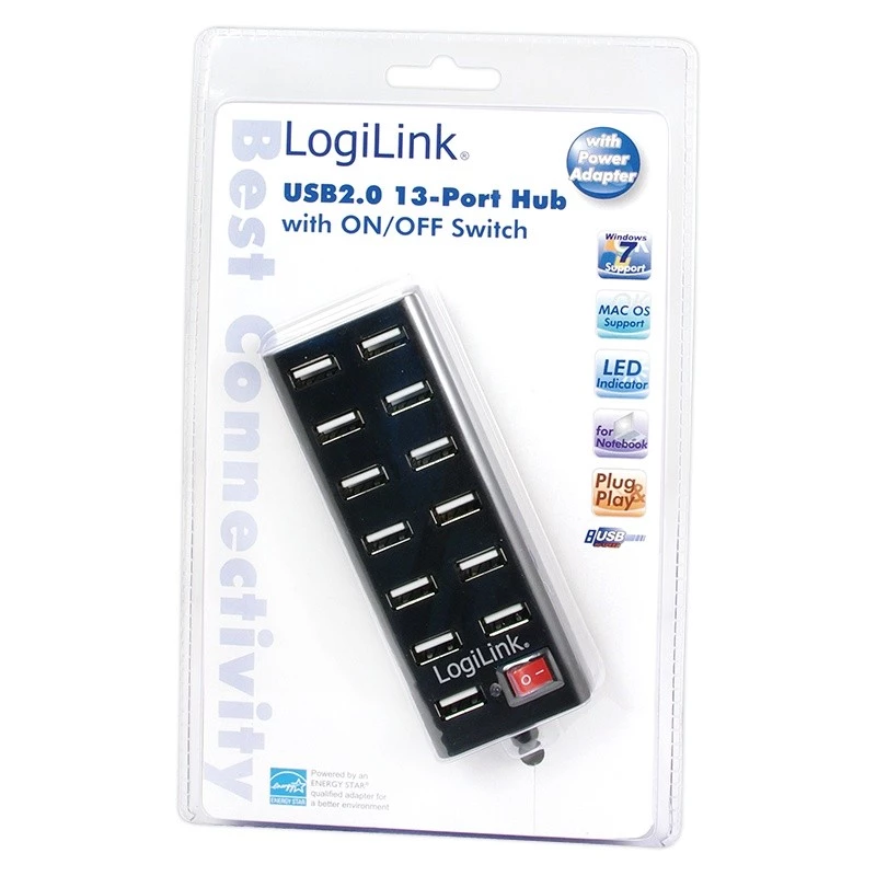 USB 2.0 šakotuvas LogiLink UA0126