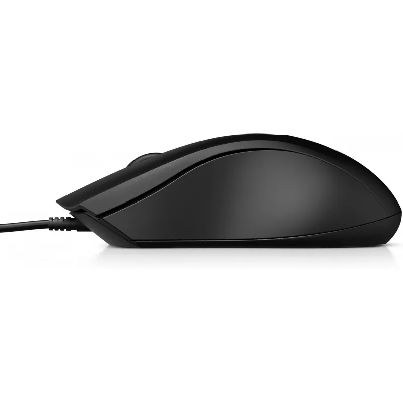HP laidinė pelė 105, ambidekstrinė, optinė, USB-A, 1600 DPI, juoda