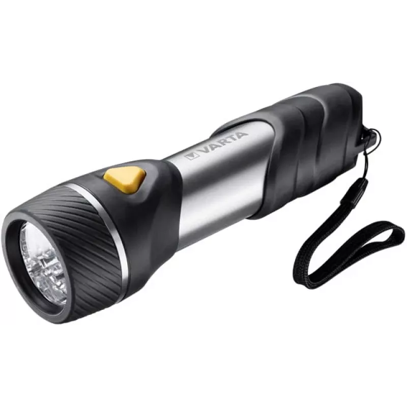 Rankinis žibintuvėlis Varta Day Light Multi LED F30, juoda/sidabrinė/geltona