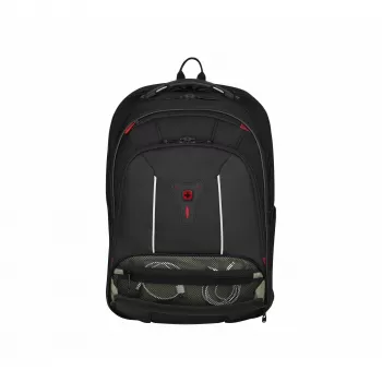 Wenger Carbon Pro verslo kuprinė su 15,6 inch nešiojamojo kompiuterio ir planšetės kišenėmis, juoda (653129)